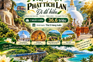 HỒN TÍCH LAN - SRI LANKA 7N6Đ