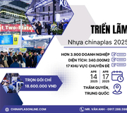 CHƯƠNG TRÌNH ĐOÀN  THAM DỰ TRIỂN LÃM NHỰA VÀ CAO SU CHINAPLAS 2025