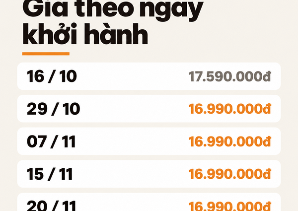 Tour Giang Nam 6N5Đ: Hàng Châu – Thượng Hải – Ô Trấn (No Shop)