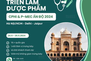 TRIỂN LÃM DƯỢC PHẨM CPHI & P-MEC INDIA 2024